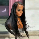 BRAZILIAN LACE FRONTAL WIG 100% VIRGIN HUMAN HAIR